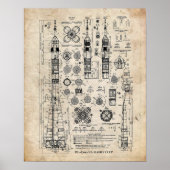 Soyuz-U2-Startfahrzeug-Patent Poster (Vorne)