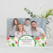 Sozial entfernte Urlaubskarte Feiertagskarte (Stehend Vorderseite)