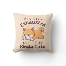 Sozial erschöpft, aber immer noch süß - Shiba Inu