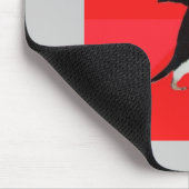 Sozial fantastisches Penguin-Ratetier Meme Mousepad (Ecke)