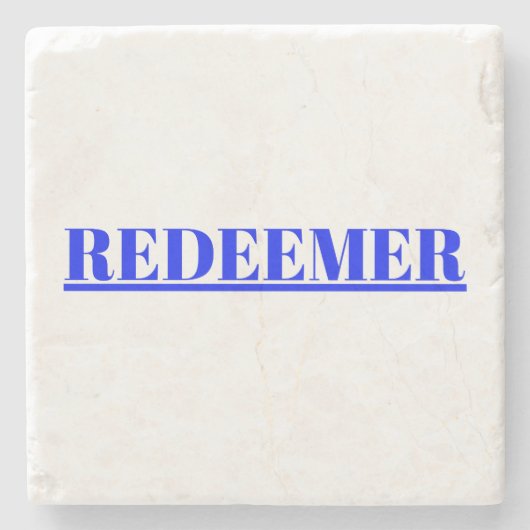 sozial-spiritueller 0-ptimistischer niedlicher Des Steinuntersetzer (Vorderseite)