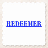 sozial-spiritueller 0-ptimistischer niedlicher Des Untersetzer (Vorderseite)