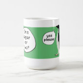 Sozial ungeschickte Penguin-Tasse Kaffeetasse (Mittel)