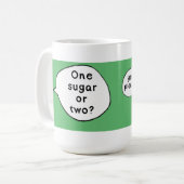 Sozial ungeschickte Penguin-Tasse Kaffeetasse (Vorderseite Links)