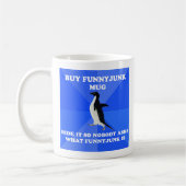 Sozial ungeschickte Penguin-Tasse Kaffeetasse (Links)
