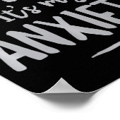 Sozialangst Psychische Gesundheit Bewusstsein nich Poster (Ecke)