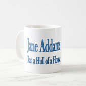 Sozialarbeit: Jane Addams ließ einen Rumpf eines Kaffeetasse (Vorderseite Links)