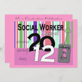 Sozialarbeiter-Abschluss-Einladungen 2012 Einladung (Vorne/Hinten)