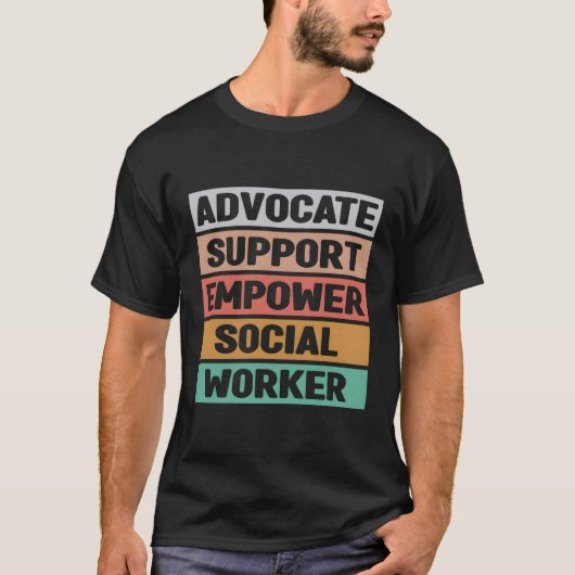 Sozialarbeiter der Schule T-Shirt (Vorderseite)