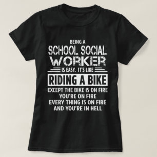 Sozialarbeiter der Schule T-Shirt