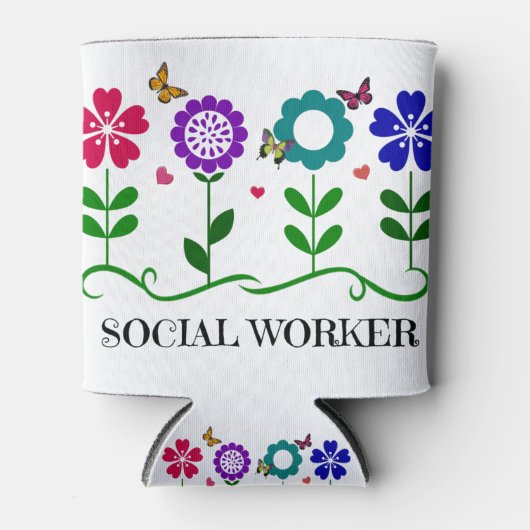 Sozialarbeiter Dosenkühler (Vorderseite)