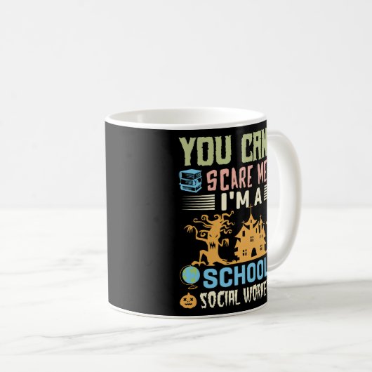 Sozialarbeiter Funny Social Work Monat Kaffeetasse (VorderseiteRechts)