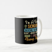 Sozialarbeiter Funny Social Work Monat Kaffeetasse (VorderseiteRechts)