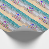 Sozialarbeiter für die Rettung Geschenkpapier (Ecke)