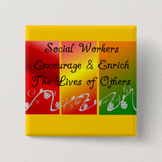 Sozialarbeiter-Geschenke Button