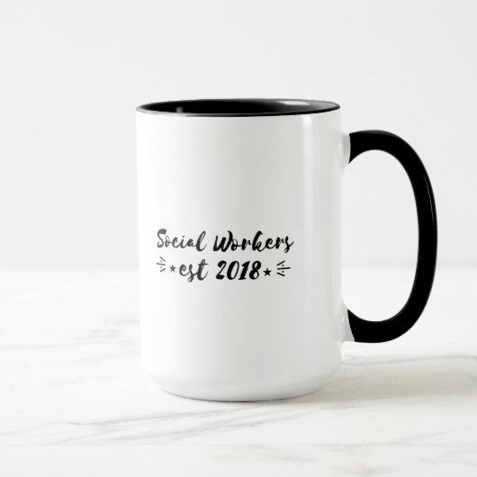 Sozialarbeiter-Geschenke für Tasse (Rechts)