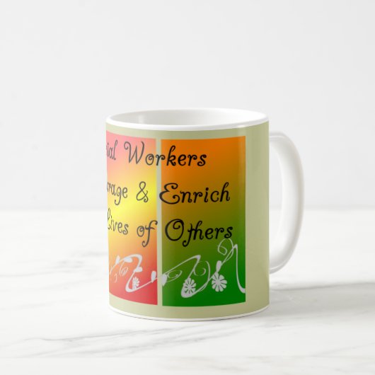 Sozialarbeiter-Geschenke Kaffeetasse (VorderseiteRechts)