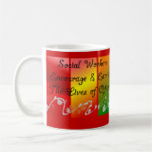 Sozialarbeiter-Geschenke Kaffeetasse (Links)