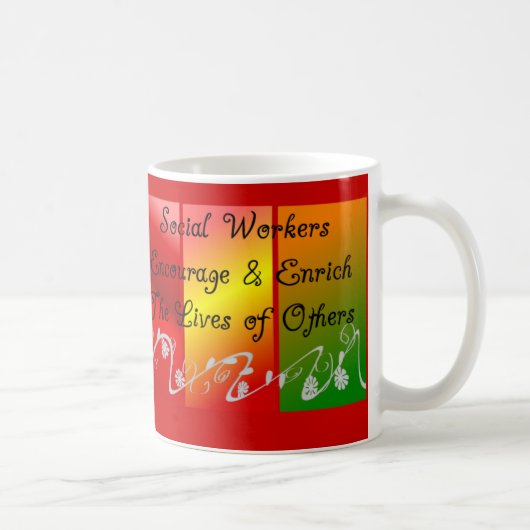 Sozialarbeiter-Geschenke Kaffeetasse (Rechts)