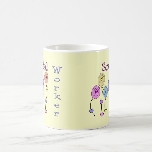 Sozialarbeiter-Geschenke Kaffeetasse (Mittel)