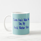 Sozialarbeiter-Geschenke Kaffeetasse (Links)