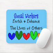 Sozialarbeiter-Geschenke Mousepad (Mit Mouse)