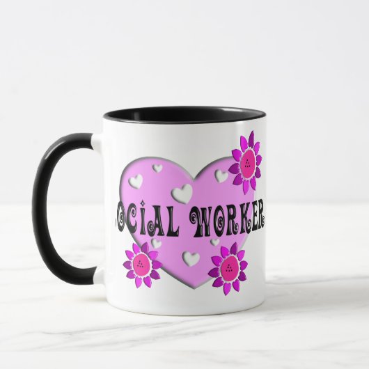 Sozialarbeiter-Geschenke Tasse (Links)