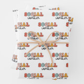 Sozialarbeiter Geschenkpapier Set (Beispiel)