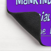 Sozialarbeiter "GOTT GAB WISSEN" Geschenke Mousepad (Ecke)