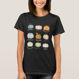 Sozialarbeiter Halloween Fall Pumpkin Erntedank T-Shirt
