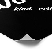 Sozialarbeiter Herzwolke Poster (Ecke)