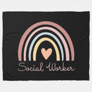 Sozialarbeiter II Fleecedecke