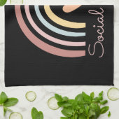 Sozialarbeiter II Geschirrtuch (Gefaltet)