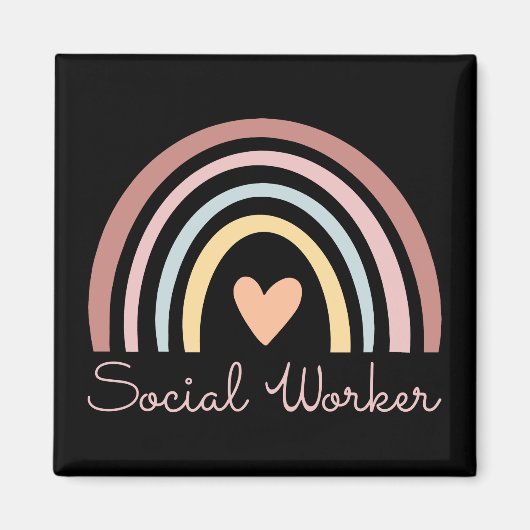 Sozialarbeiter II Magnet (Vorne)