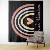 Sozialarbeiter II Wandteppich (Beispiel)