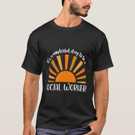 Sozialarbeiter im Monat Sozialarbeiter T-Shirt (Vorderseite)