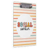 Sozialarbeiter Klemmbrett (Rechts)