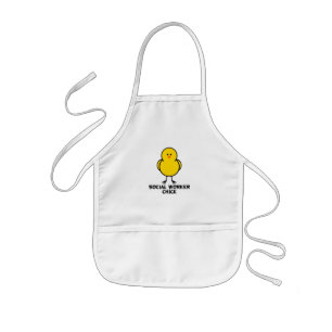 Sozialarbeiter-Küken Kinderschürze
