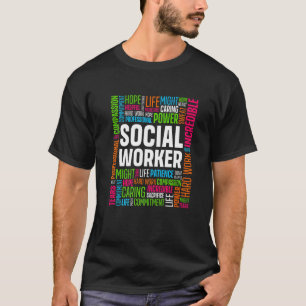 Sozialarbeiter Männer Frauen Lustige Sozialarbeit T-Shirt
