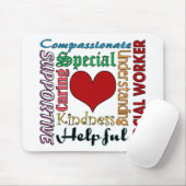 Sozialarbeiter Mousepad (Mit Mouse)
