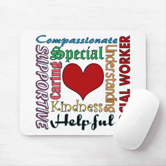 Sozialarbeiter Mousepad (Mit Mouse)