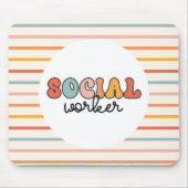 Sozialarbeiter Mousepad (Vorne)