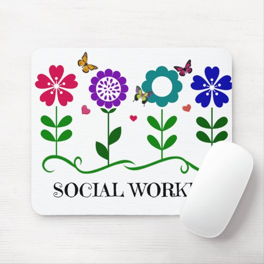 Sozialarbeiter Mousepad (Mit Mouse)