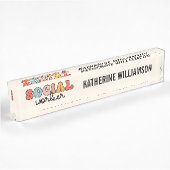 Sozialarbeiter Namensplakette