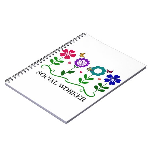 Sozialarbeiter Notizblock (Linke Seite)