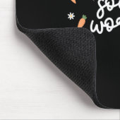 Sozialarbeiter Osterschule Sozialarbeit Bunny Eggs Mousepad (Ecke)