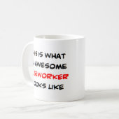 Sozialarbeiter, phantastisch kaffeetasse (Vorderseite Links)