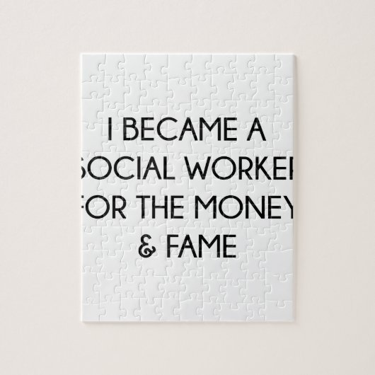 Sozialarbeiter Puzzle (Vertikal)