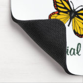 Sozialarbeiter-Schmetterlinge Mousepad (Ecke)