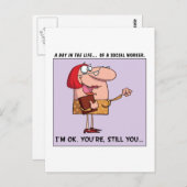 Sozialarbeiter sind mir ein OOK Postkarte (Vorne/Hinten)